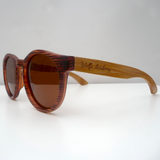 Wolfe Sunglasse- Festoon Tan Stripe