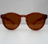 Wolfe Sunglasse- Festoon Tan Stripe