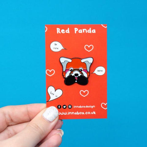 Red Panda Pin